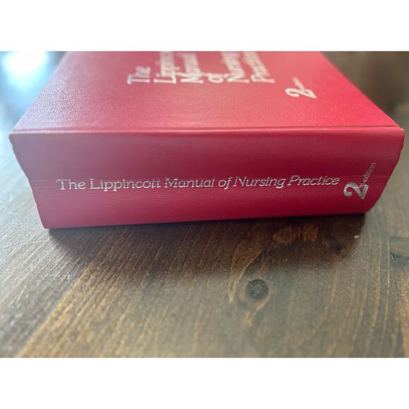 ⭐️‎ Lillian Sholtis Brunner The Lippincott Manual Nursing Practice Hardback Book - Picture 2 of 3